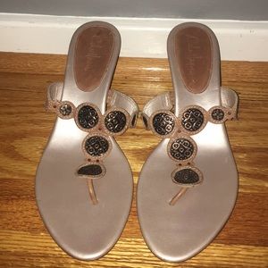 Cole Haan kitten heel sandals